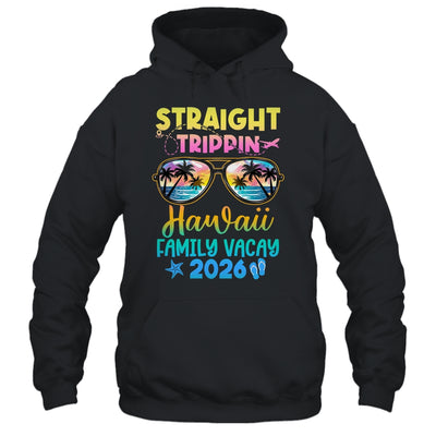 Hawaii Family Vacay Vacation 2026 Straight Trippin Shirt & Tank Top | teecentury