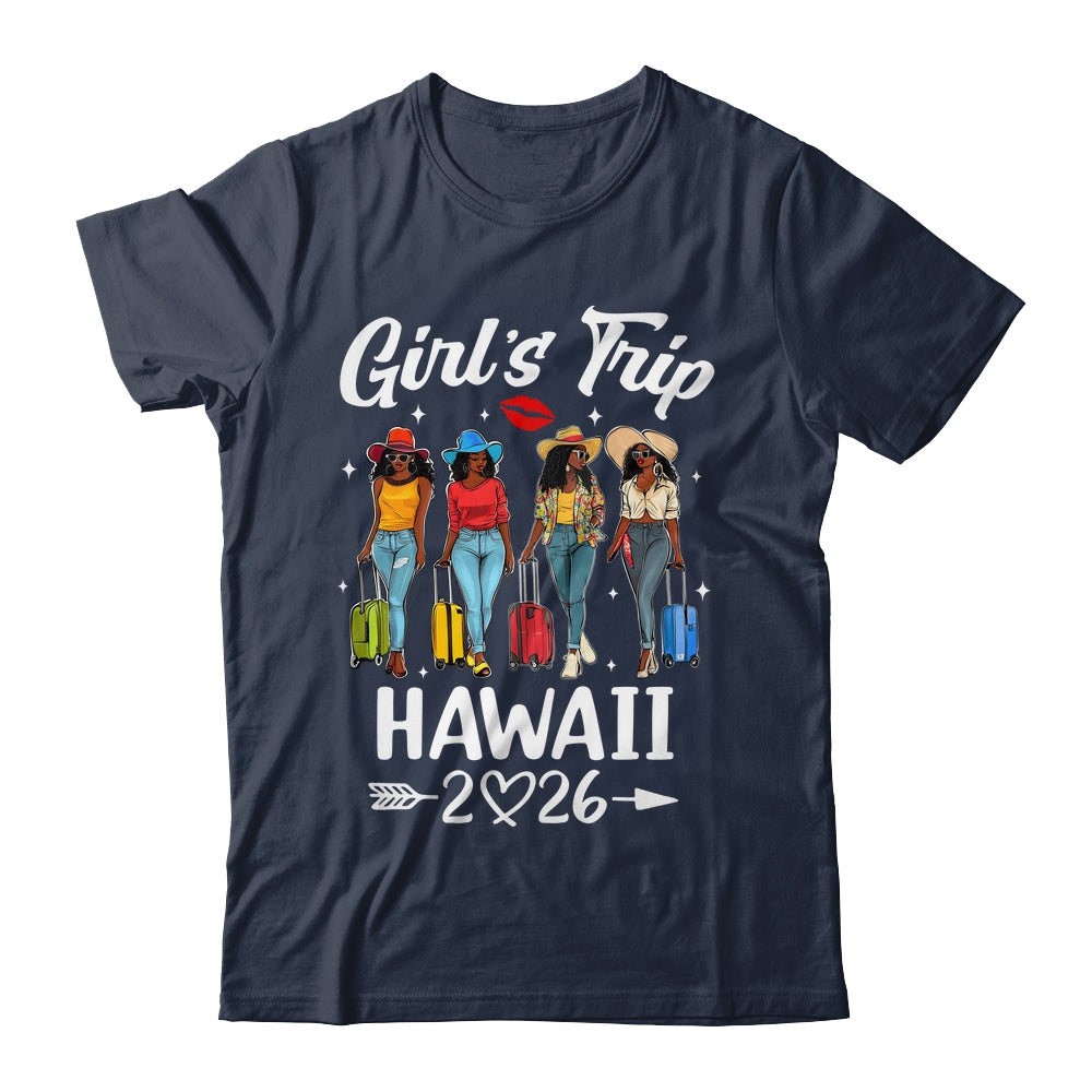Hawaii Girls Trip 2026 Birthday Squad Women Vacation Shirt & Tank Top | teecentury