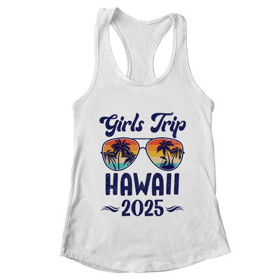 Hawaii Girls Trip Beach Vacation 2025 Matching Group Shirt & Tank Top | teecentury