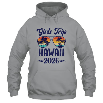 Hawaii Girls Trip Beach Vacation 2026 Matching Group Shirt & Tank Top | teecentury