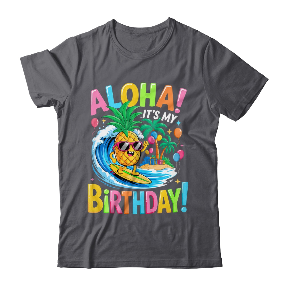 Hawaii It's My Birthday Party Aloha Hawaii Hawaiian Floral Shirt & Tank Top | teecentury