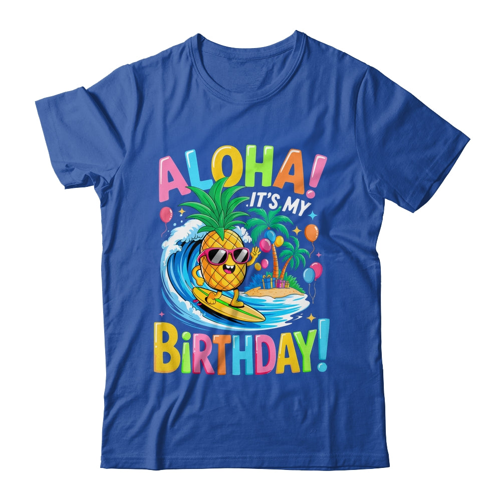 Hawaii It's My Birthday Party Aloha Hawaii Hawaiian Floral Shirt & Tank Top | teecentury