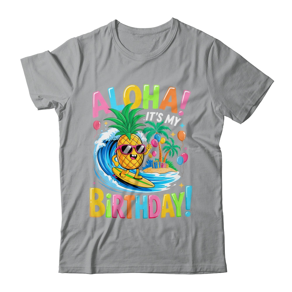 Hawaii It's My Birthday Party Aloha Hawaii Hawaiian Floral Shirt & Tank Top | teecentury