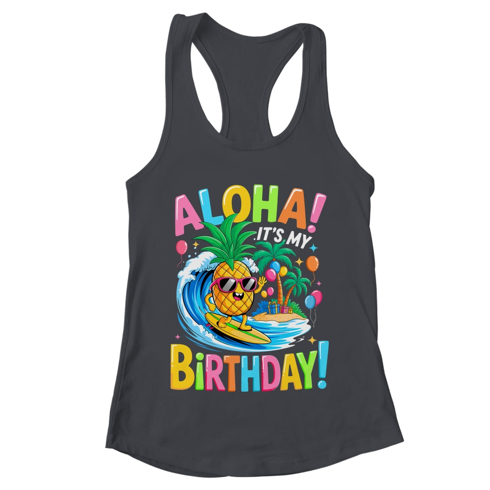 Hawaii It's My Birthday Party Aloha Hawaii Hawaiian Floral Shirt & Tank Top | teecentury