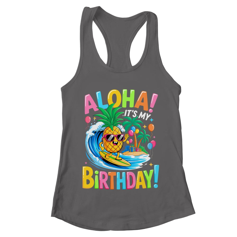 Hawaii It's My Birthday Party Aloha Hawaii Hawaiian Floral Shirt & Tank Top | teecentury
