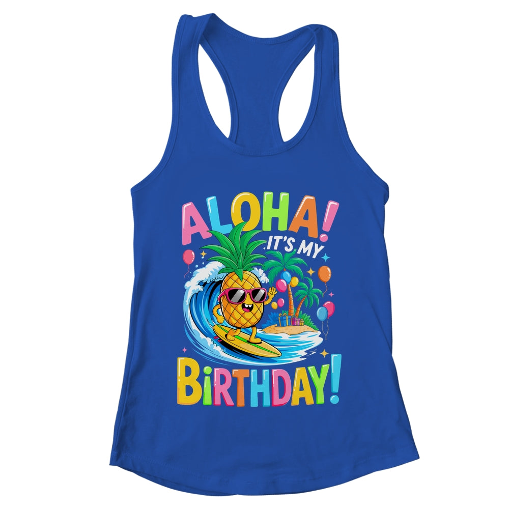 Hawaii It's My Birthday Party Aloha Hawaii Hawaiian Floral Shirt & Tank Top | teecentury