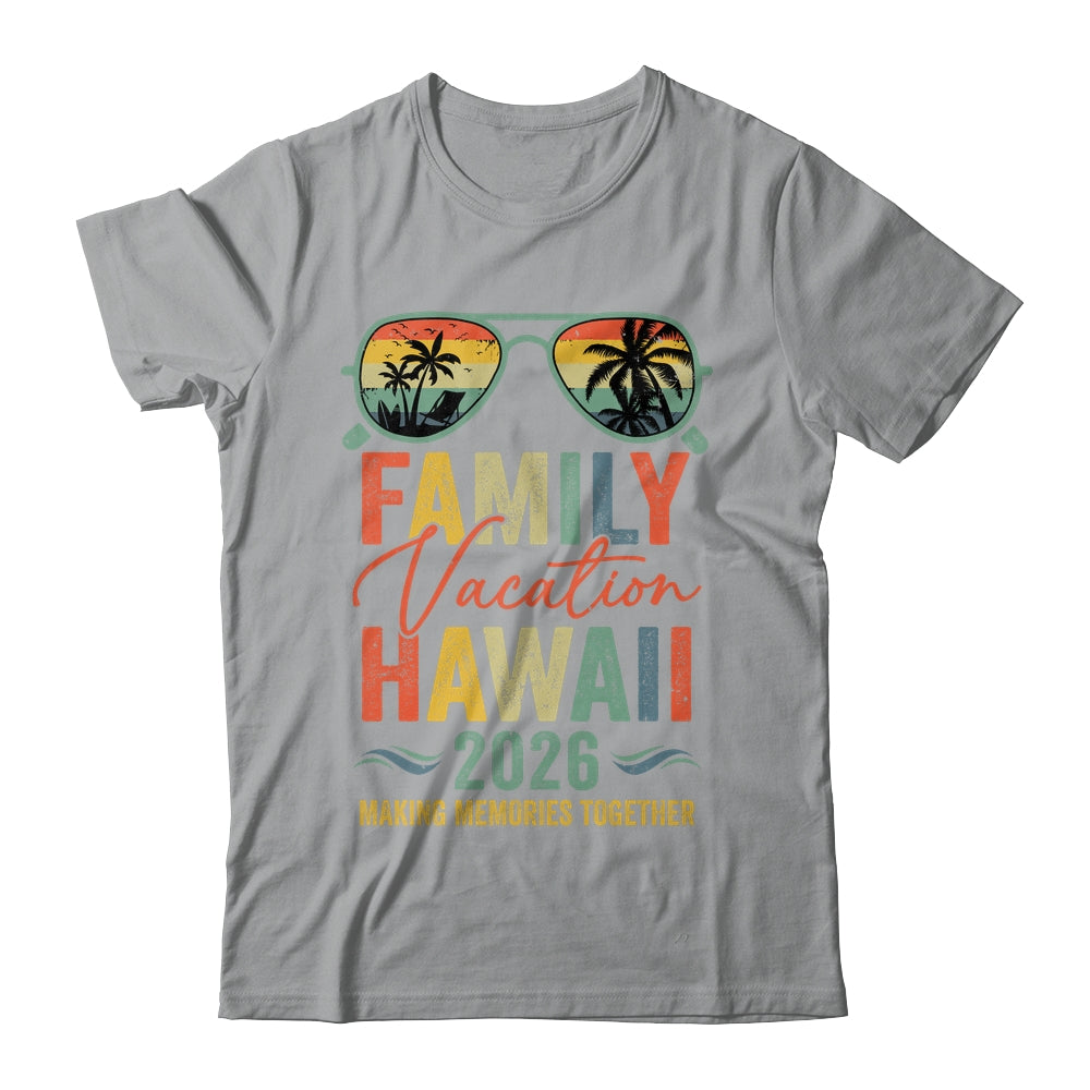 Hawaii Vacation 2026 Matching Family Group Summer Shirt & Tank Top | teecentury
