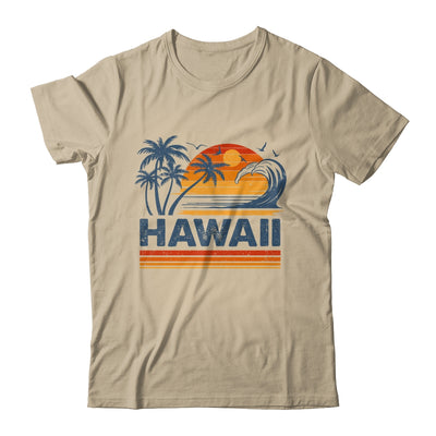 Hawaii Vacation Sunset Cute 70s Vintage Retro Beach Shirt & Tank Top | teecentury