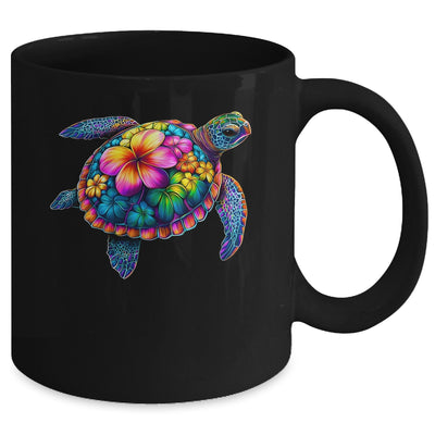 Hawaiian Sea Turtle Tie Dye Hawaii Colorful Beach Summer Mug | teecentury