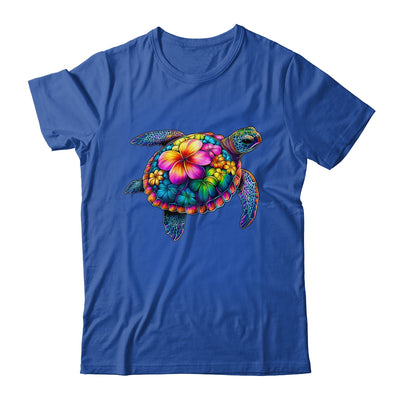 Hawaiian Sea Turtle Tie Dye Hawaii Colorful Beach Summer Shirt & Tank Top | teecentury