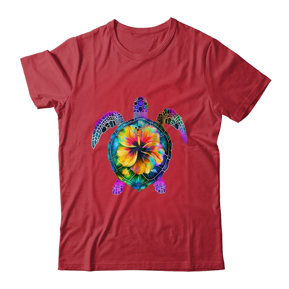 Hawaiian Tie Dye Sea Turtle Cute Hawaii For Men And Women Shirt & Tank Top | teecentury
