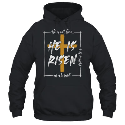He Is Risen Easter Christian Cross Men Women Kids Shirt & Hoodie | teecentury