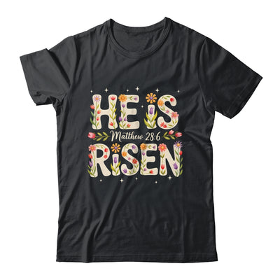 He Is Risen Jesus Christian Happy Easter Women Girls Shirt & Hoodie | teecentury