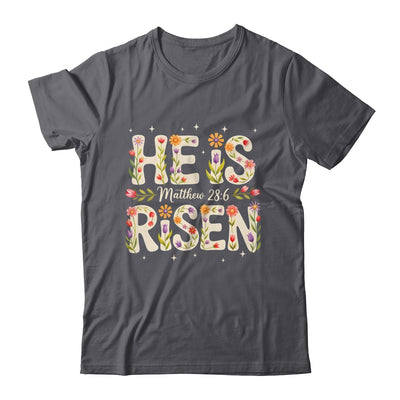 He Is Risen Jesus Christian Happy Easter Women Girls Shirt & Hoodie | teecentury