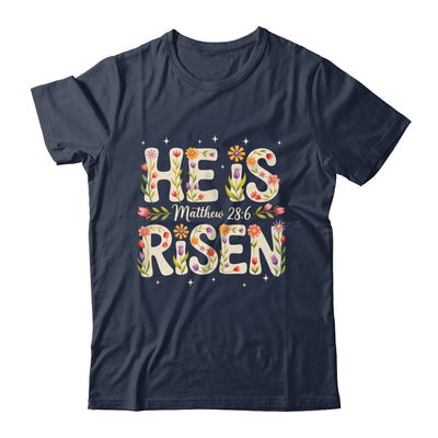 He Is Risen Jesus Christian Happy Easter Women Girls Shirt & Hoodie | teecentury