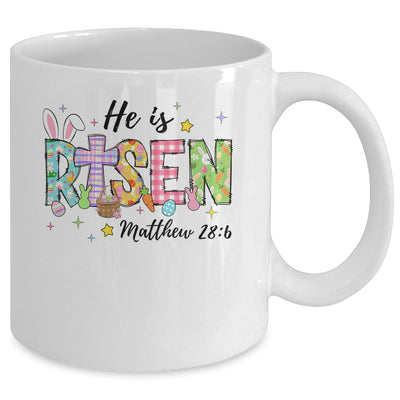 He Is Risen Jesus Christian Happy Easter Women Kids Girls Mug | teecentury
