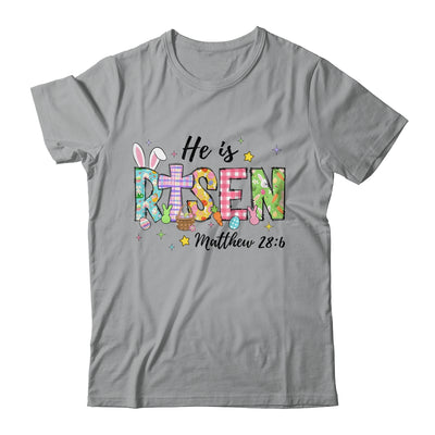 He Is Risen Jesus Christian Happy Easter Women Kids Girls Shirt & Sweatshirt | teecentury