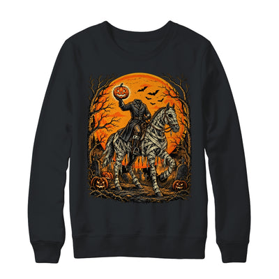 Headless Knight On Horse Pumpkin Halloween Costume Men Shirt & Sweatshirt | teecentury