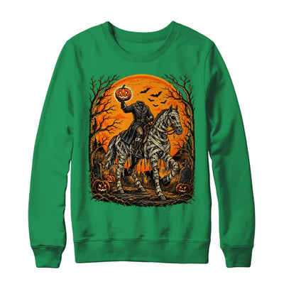 Headless Knight On Horse Pumpkin Halloween Costume Men Shirt & Sweatshirt | teecentury