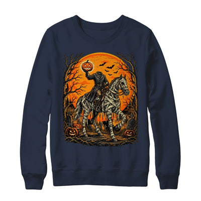 Headless Knight On Horse Pumpkin Halloween Costume Men Shirt & Sweatshirt | teecentury