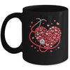 Health Care Stethoscope Medical Staff Nurse Nursing Heart Mug | teecentury