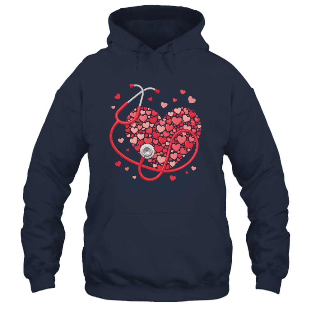Health Care Stethoscope Medical Staff Nurse Nursing Heart Shirt & Tank Top | teecentury