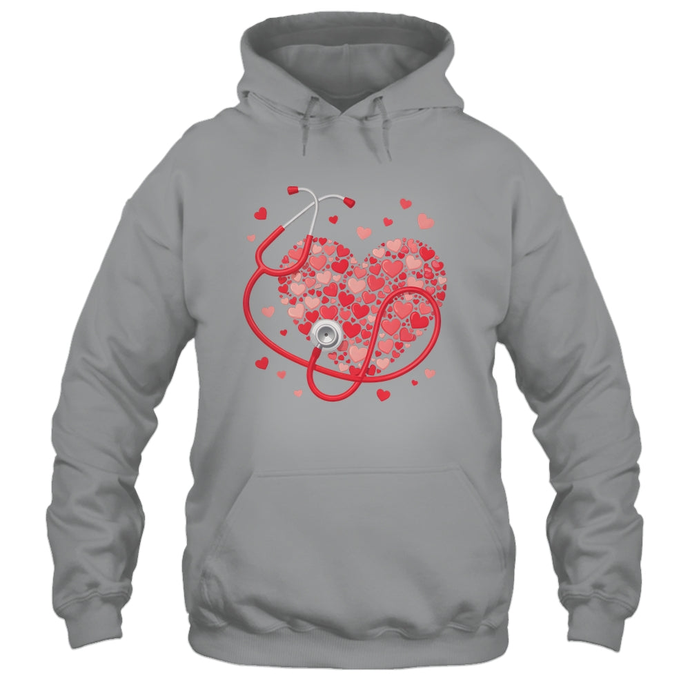 Health Care Stethoscope Medical Staff Nurse Nursing Heart Shirt & Tank Top | teecentury