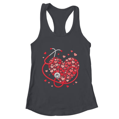 Health Care Stethoscope Medical Staff Nurse Nursing Heart Shirt & Tank Top | teecentury