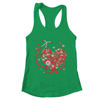 Health Care Stethoscope Medical Staff Nurse Nursing Heart Shirt & Tank Top | teecentury