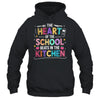 Heart Of The School Beats In The Kitchen Lunch Lady Funny Shirt & Hoodie | teecentury
