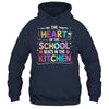 Heart Of The School Beats In The Kitchen Lunch Lady Funny Shirt & Hoodie | teecentury