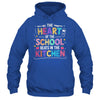 Heart Of The School Beats In The Kitchen Lunch Lady Funny Shirt & Hoodie | teecentury
