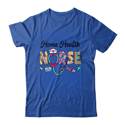 Heart Stethoscope Home Health Nurse Nursing Design For Women Shirt & Tank Top | teecentury