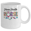 Heart Stethoscope Home Health Nurse Nursing Design For Women Mug | teecentury