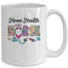 Heart Stethoscope Home Health Nurse Nursing Design For Women Mug | teecentury