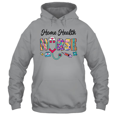 Heart Stethoscope Home Health Nurse Nursing Design For Women Shirt & Tank Top | teecentury