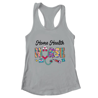 Heart Stethoscope Home Health Nurse Nursing Design For Women Shirt & Tank Top | teecentury