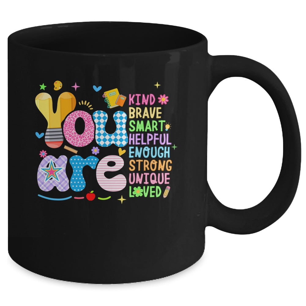 Hello Back To School You Are Kind Teacher 1st Day Of School Mug | teecentury