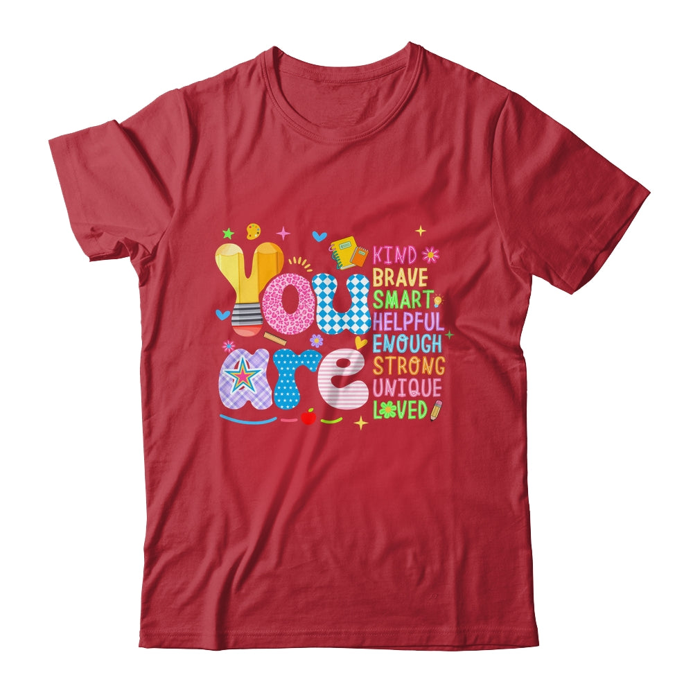 Hello Back To School You Are Kind Teacher 1st Day Of School Shirt & Hoodie | teecentury