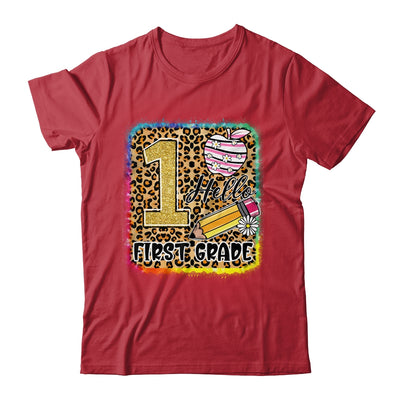 Hello First Grade Back To School 1st Grade Teacher Girls Shirt & Hoodie | teecentury