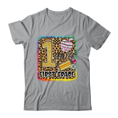 Hello First Grade Back To School 1st Grade Teacher Girls Shirt & Hoodie | teecentury