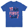 Hello First Grade First Day Of School Coquette Teacher Girl Youth Shirt | teecentury