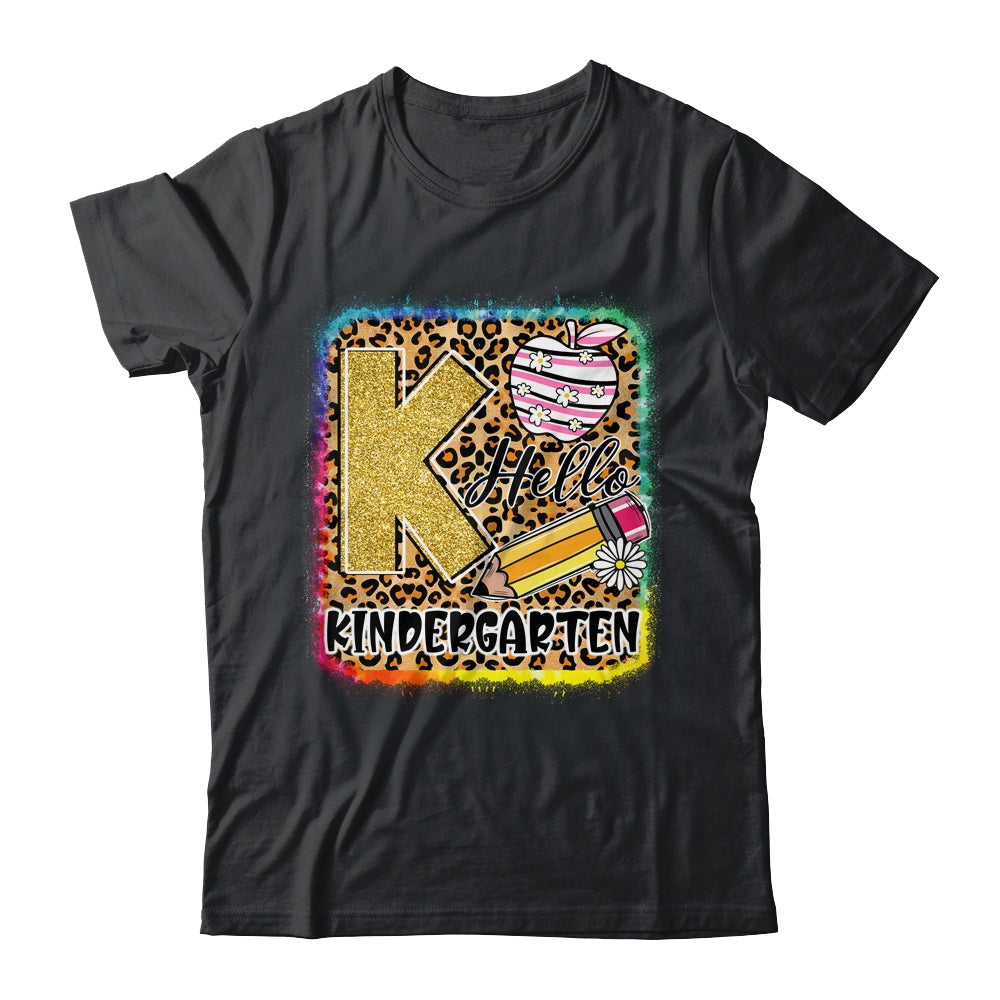 Hello Kindergarten Back To School Kindergarten Teacher Girl Shirt & Hoodie | teecentury