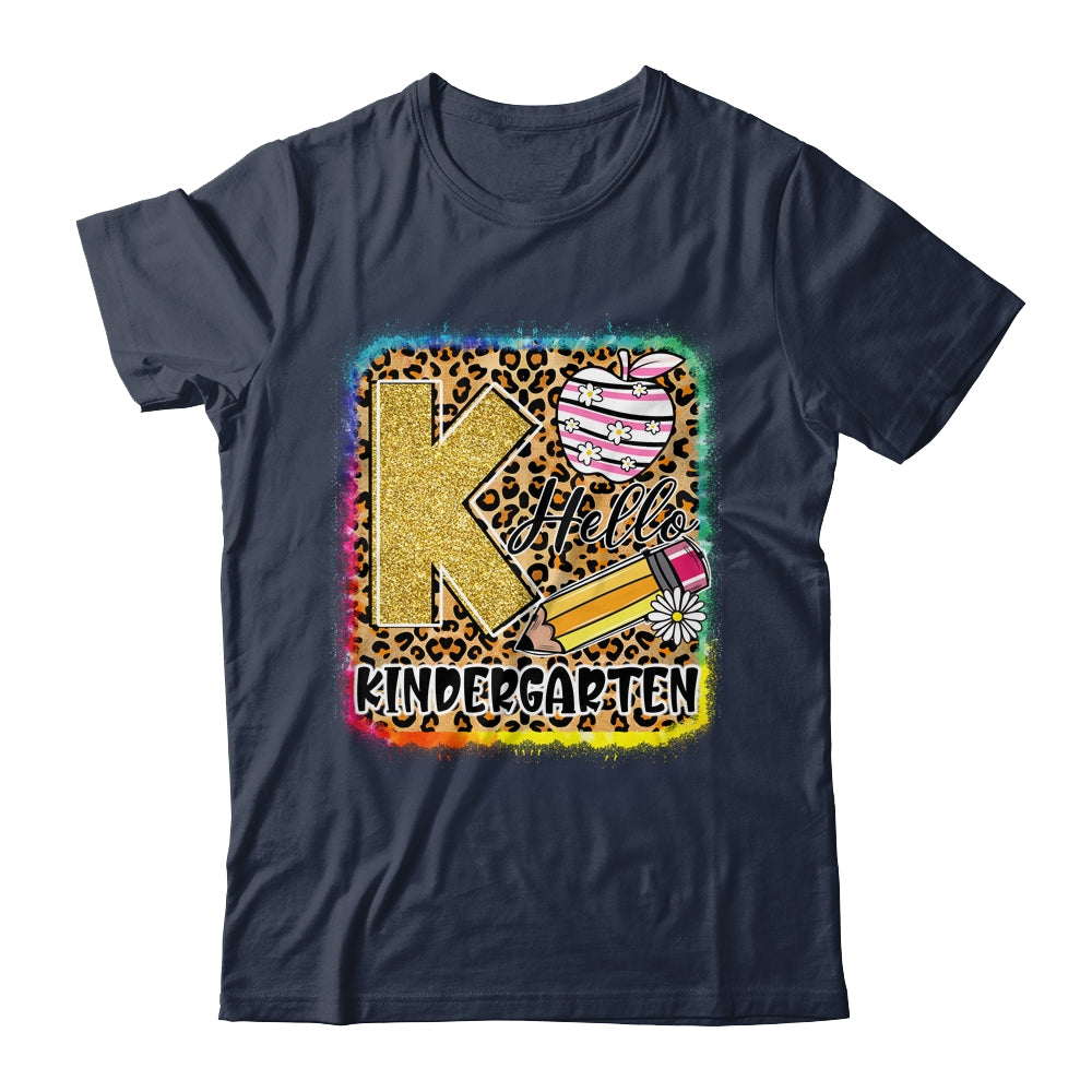 Hello Kindergarten Back To School Kindergarten Teacher Girl Shirt & Hoodie | teecentury