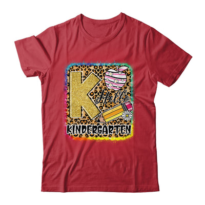 Hello Kindergarten Back To School Kindergarten Teacher Girl Shirt & Hoodie | teecentury