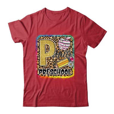 Hello Preschool Back To School Kindergarten Teacher Girl Shirt & Hoodie | teecentury