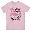 Hello Preschool First Day Of School Coquette Teacher Girl Youth Shirt | teecentury