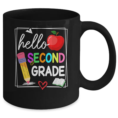 Hello Second Grade Team 2nd Grade Back To School Teacher Kid Mug | teecentury