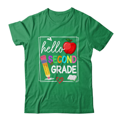 Hello Second Grade Team 2nd Grade Back To School Teacher Kid Shirt & Hoodie | teecentury