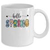Hello Spring Flower Happy Easter Floral Mom Plant Lover Mug | teecentury